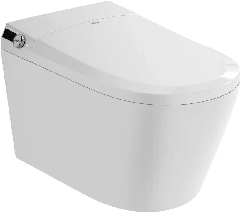 фото Подвесной унитаз с функцией биде с импульсным смывом Abber Bequem AC1119S