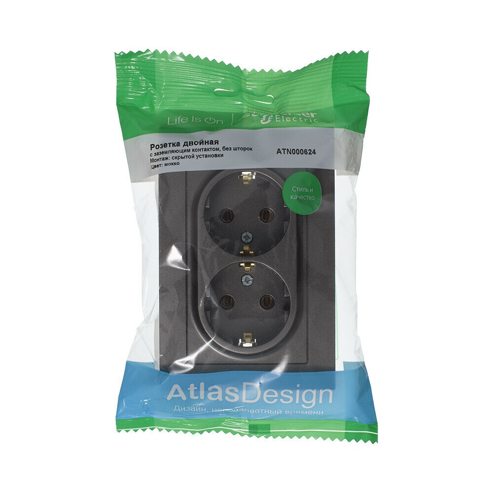 Розетка Schneider electric - фото №2