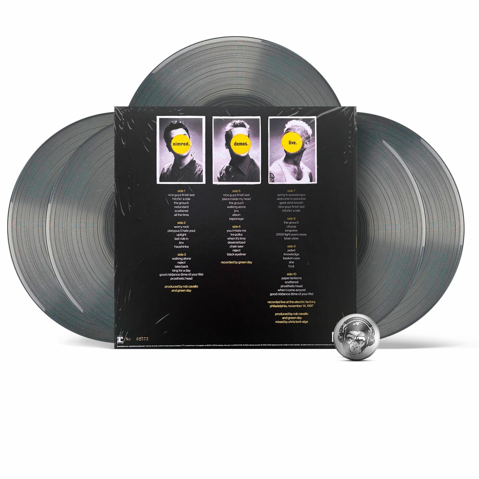 Виниловая Пластинка Green Day, Nimrod (0093624873006) Warner Music - фото №4