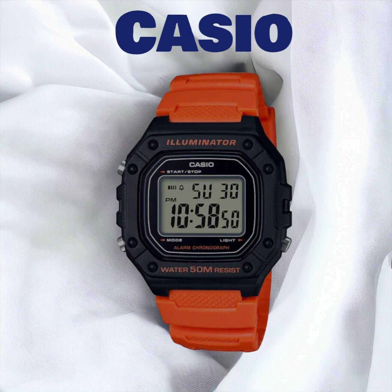 Наручные часы CASIO W-218H-4B2