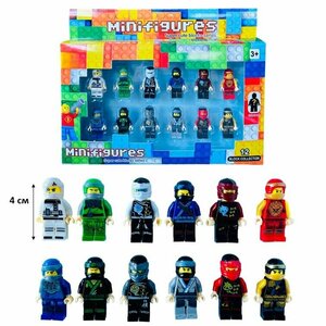 SL89182 Конструктор minifigures Ninjago, минифигурки Ниндзяго 12 шт.