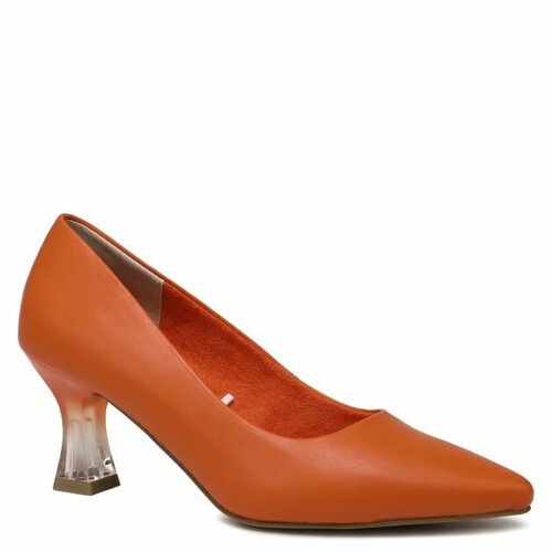 Туфли Marco Tozzi, размер 37, оранжевый туфли marco tozzi размер 37 ru оранжевый