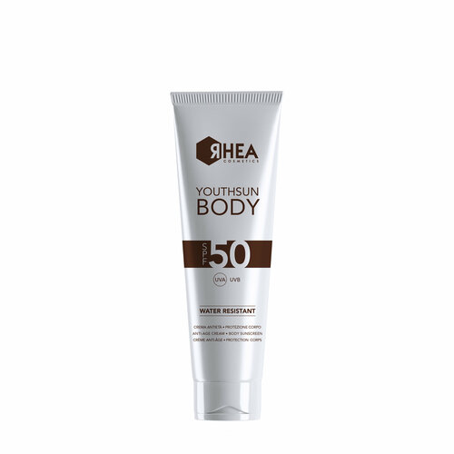 RHEA YouthSun Body SPF50, 150 ml - Антивозрастной солнцезащитный лифтинг-крем для тела SPF50 150 мл 150 мл