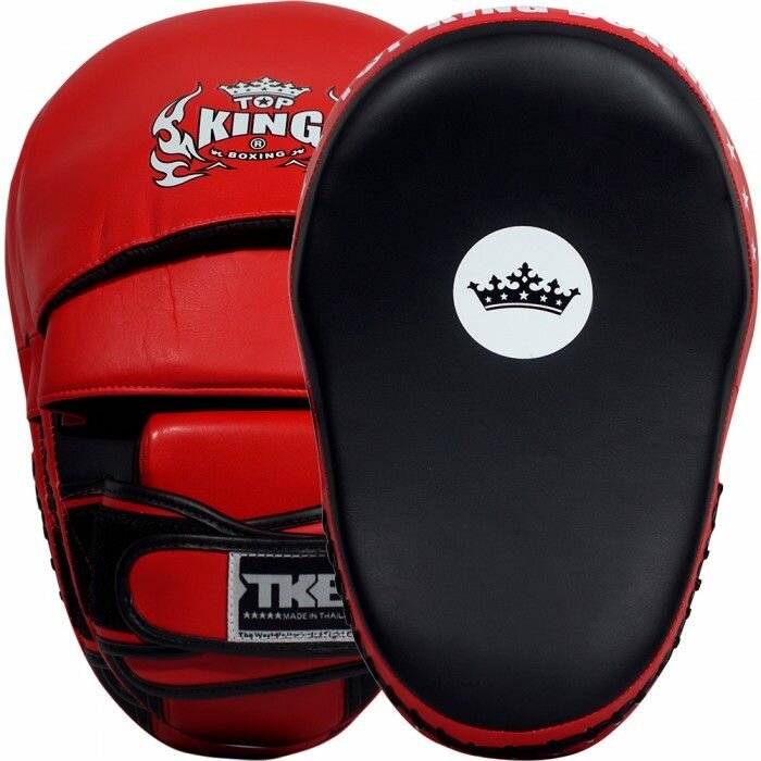 Боксерские лапы Top King TKFME Black/red