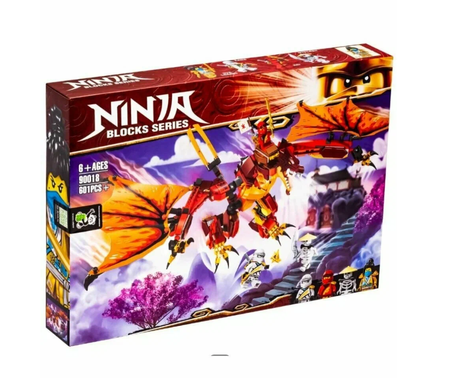 Конструктор Ниндзяго Ninjago Огненный дракон 692 детали