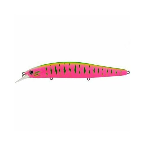 Воблер Daiwa STEEZ MINNOW 110SP-SR # Pink Mat Tiger воблер daiwa steez minnow 125 sp mr mat pink purple