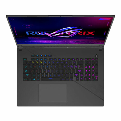 Ноутбук ASUS ROG Strix Scar 18 G814JVR-N6045, 18 (2560x1600) IPS 240Гц/Intel Core i9-14900HX/16ГБ DDR5/1ТБ SSD/GeForce RTX 4060 8ГБ/Без ОС, серый (90NR0IF6-M00210)