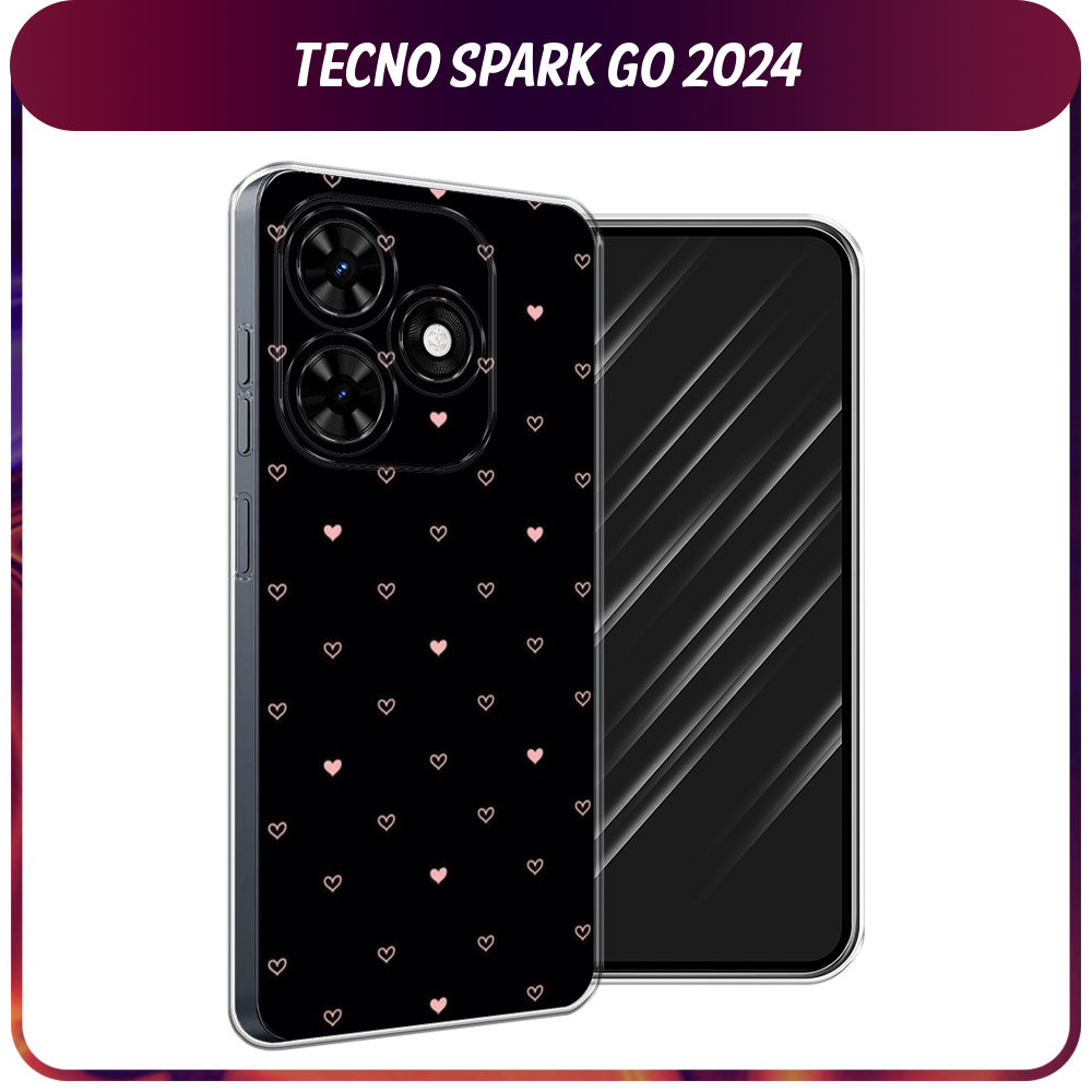 Силиконовый чехол "Все я устала" на Tecno Spark Go 2024/Spark 20C / Текно Спарк Го 2024/Спарк 20C