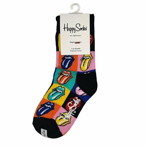 фото Носки happy socks размер 4-6 лет, желтый, розовый