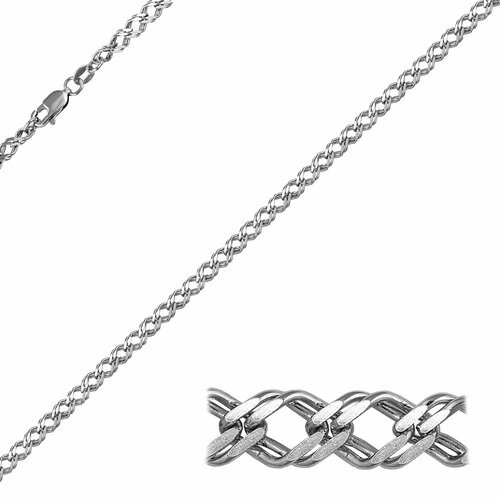 Цепь Юверос, серебро, 925 проба, длина 60 см, средний вес 9.87 г