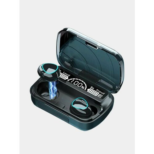 Беспроводные наушники TWS М10 сенсорное управление блютуз микрофон 1000₽