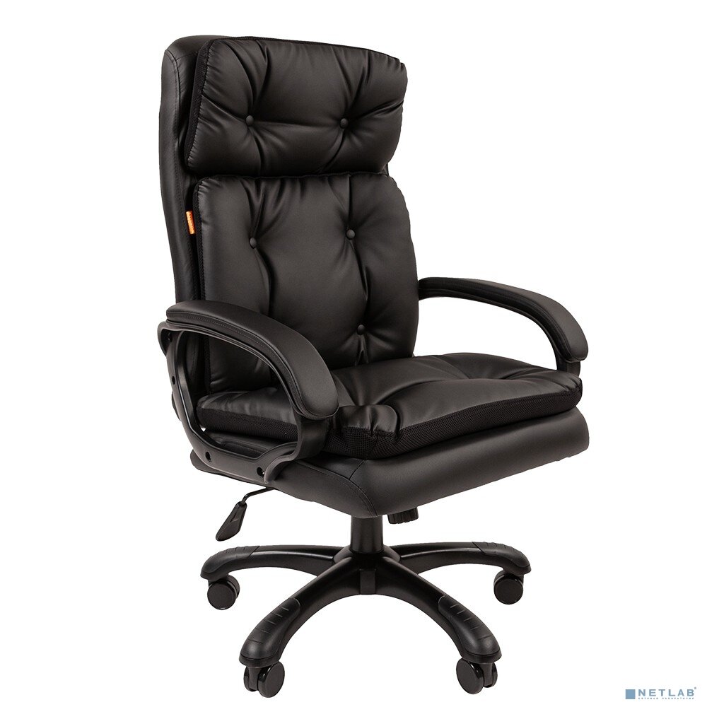 Chairman Офисные кресла Офисное кресло Chairman 442 экопремиум черный (черный пластик) (7127984) Черный