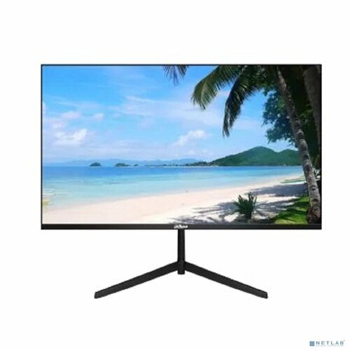 DAHUA Монитор Dahua DHI-LM24-B200 238 169 FullHD 1920x1080 ЖК-монитор с ультратонокй рамкой 75Гц VA светодиодная подсветка 1 VGA 1 HDMI 1 Аудиовыход чёрный 1396500₽