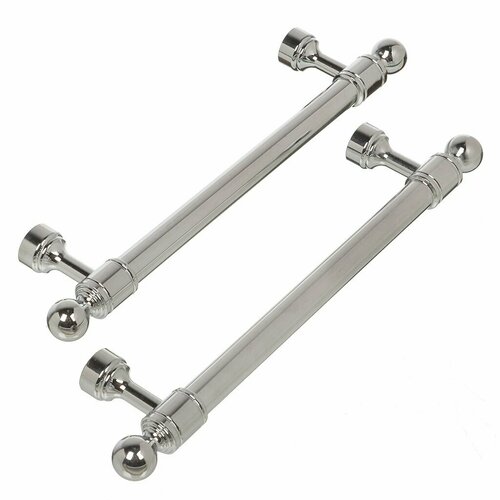 Ручка-скоба мебельная StahlBuro AР2306-96, хром, 2 шт.