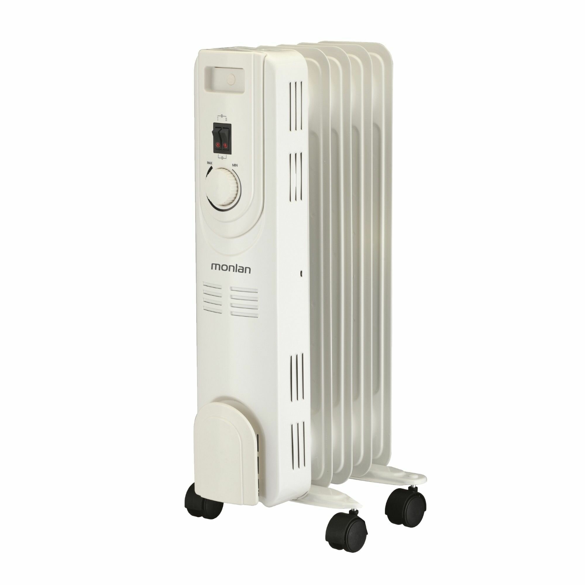 фото Обогреватель масляный Monlan MR-10 с механическим термостатом 1000 Вт цвет белый