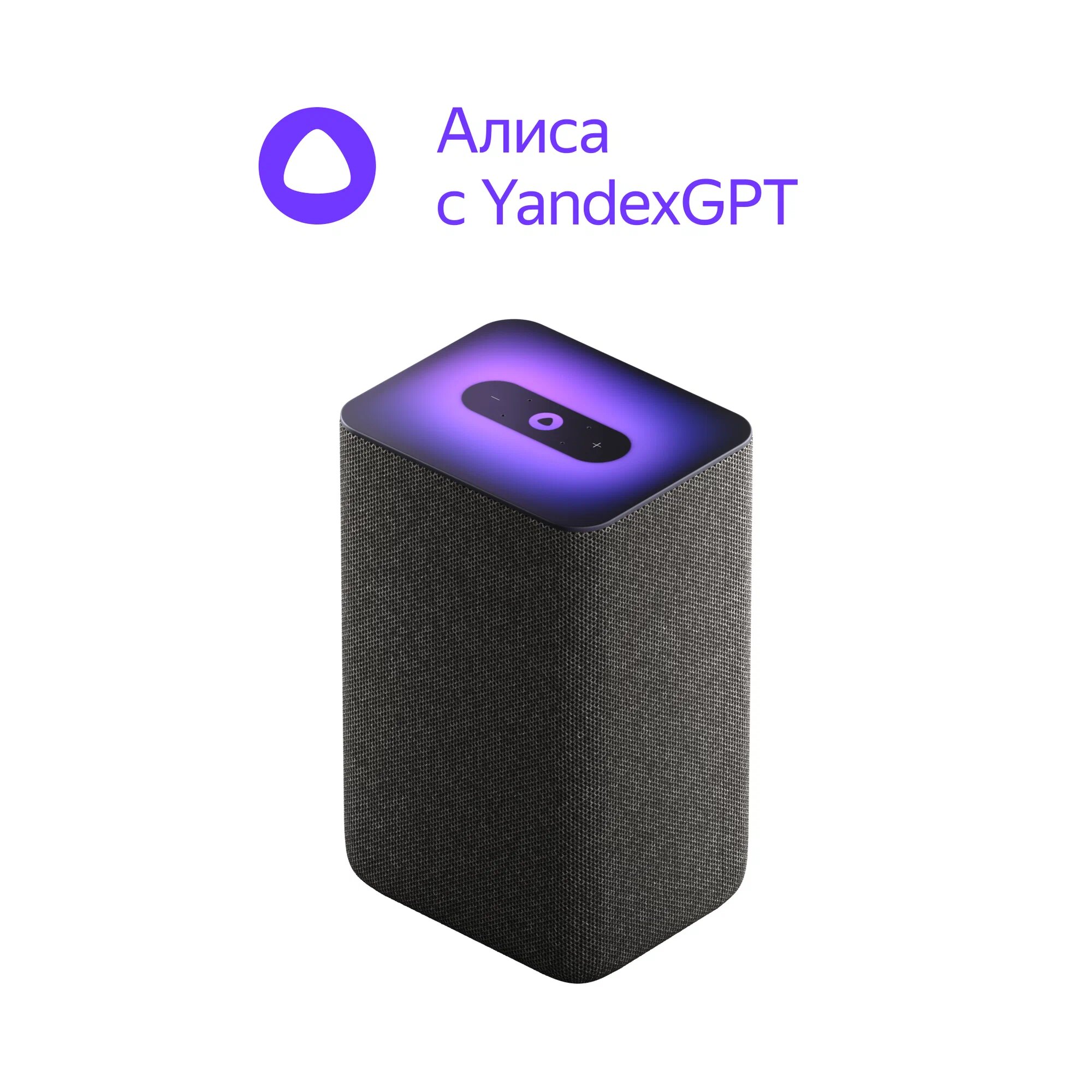 Умная колонка Яндекс Станция 2 с Алисой, черный антрацит (YNDX-00051K)