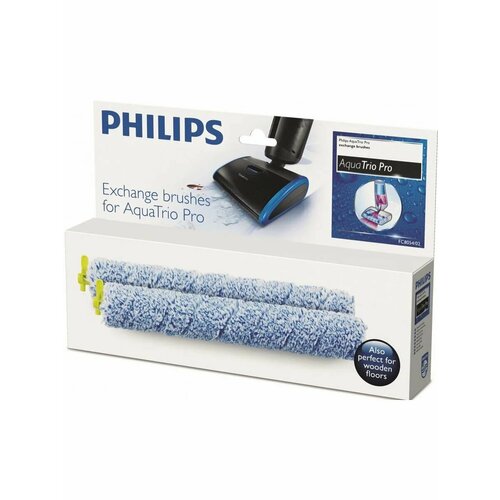 Комплект заменяемых щеток Philips FC805402 2 штуки голубой 2000₽