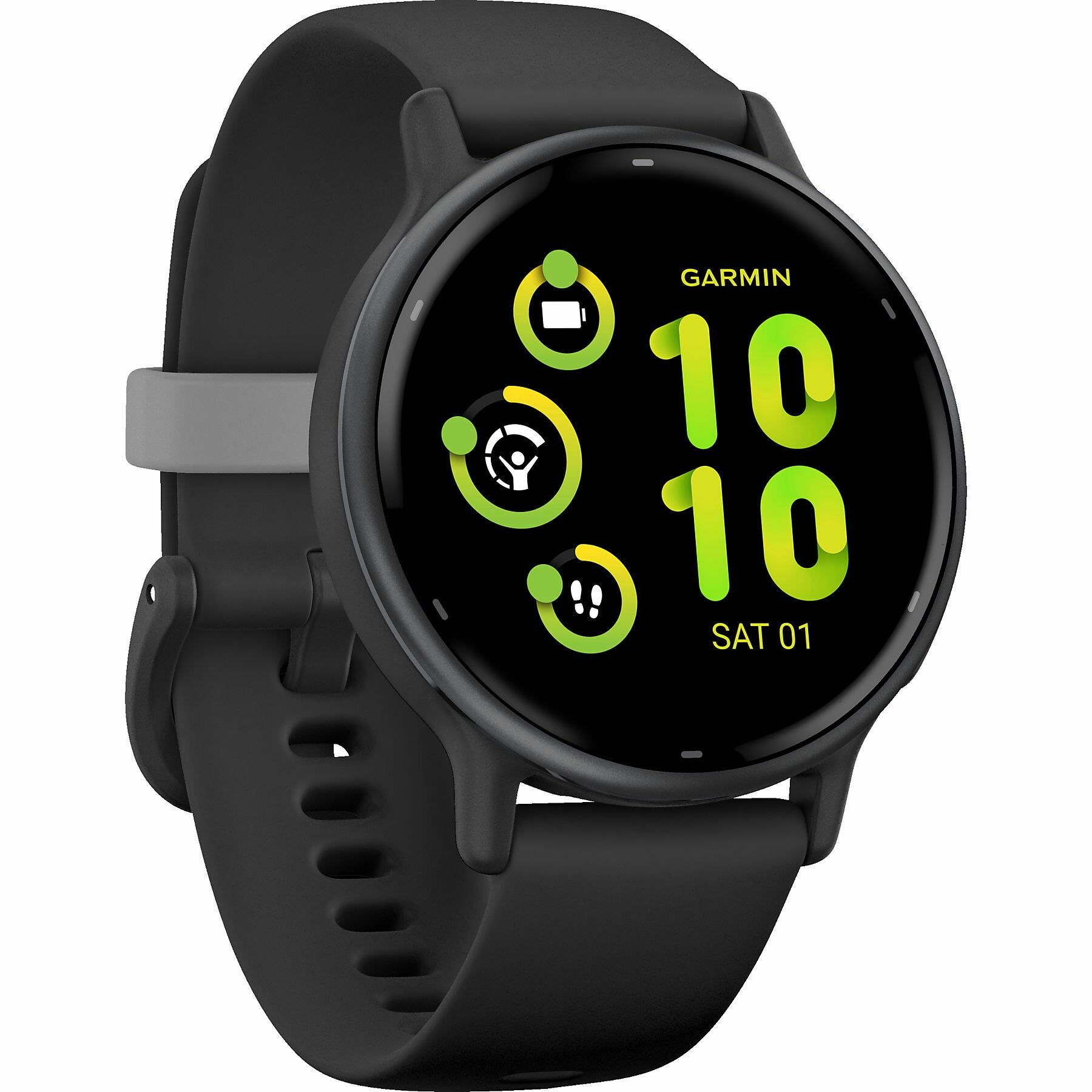 Смарт-часы Vivoactive 5, GPS, WiFi, Black/Slate 010-02862-10 (Европейская версия, меню на Русском)
