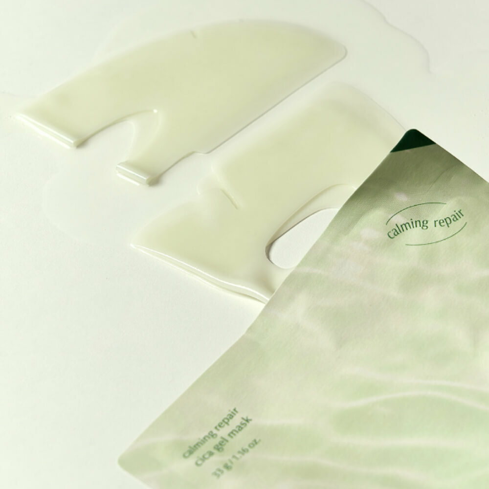Тающая гелевая маска с центеллой Luvum Calming Repair Cica Gel Mask 1 шт — фото 1
