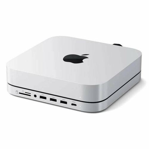 USB-Хаб-подставка Satechi Stand Hub для Mac MiniStudio с отсеком для SSD ST-GMMSHS серебристый 13990₽