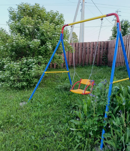 Изображение товара Стойка качели с сидушкой детская