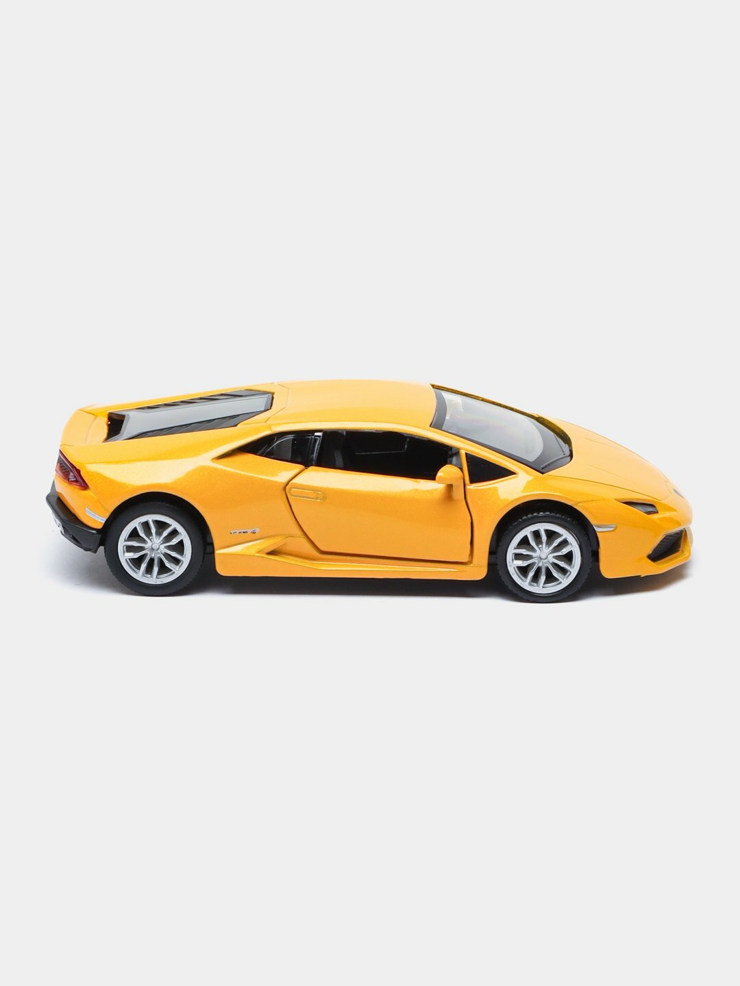 Инерционные коллекционные игрушечные машинки 1:36, Lamborghini huracan coupe желтый — фото 1