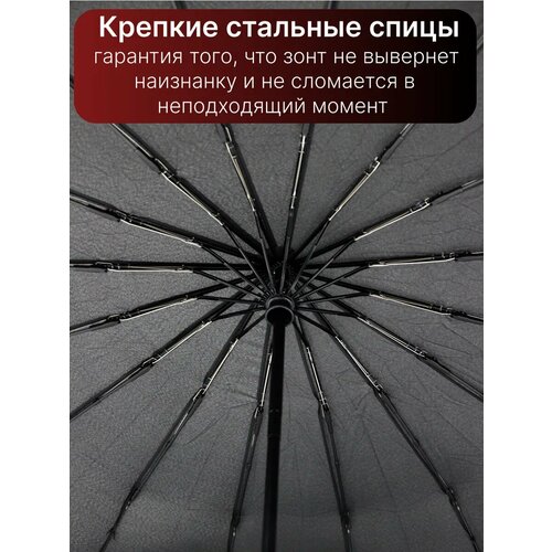 Мини-зонт Classica, черный