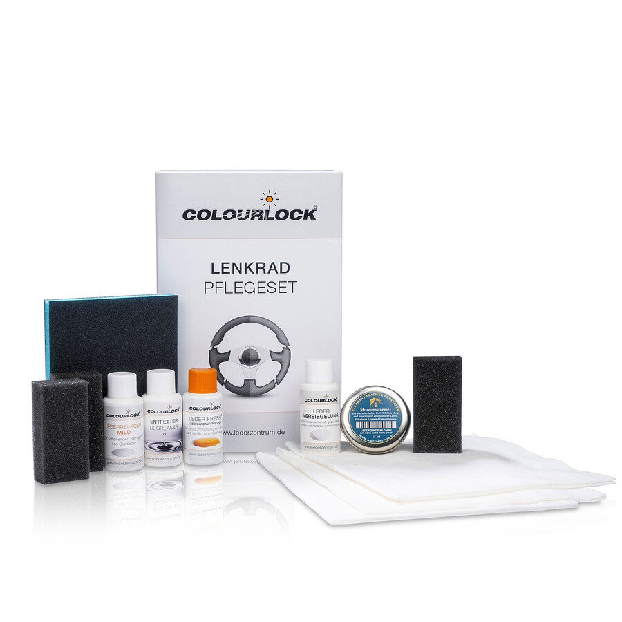 KCX I COLOURLOCK I Lederreparatur Set Lenkrad schwarz ND - Комплект для ремонта кожаного руля цвет черный.