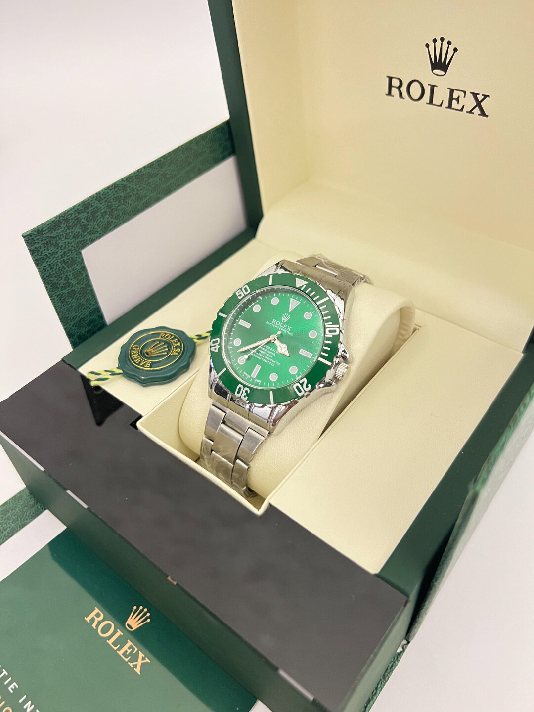 Наручные часы 1960, зеленый — фото 1