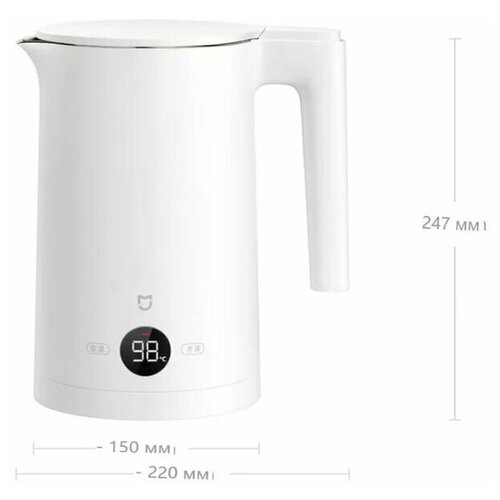 Электрический чайник Mijia Constant Temperature Electric Kettle 2 OZ-LET0046, белый