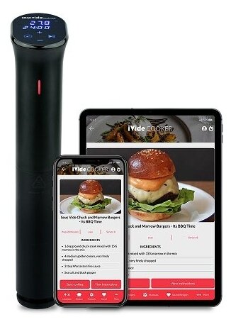 Ротационный кипятильник SousVideTools®iVide 2.0 Sous Vide Cooker with WIFI