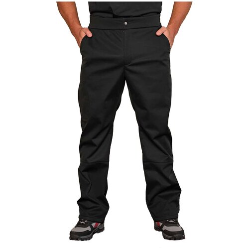 фото Брюки утепленные crosssport бмс-022 softshell (56, черный)