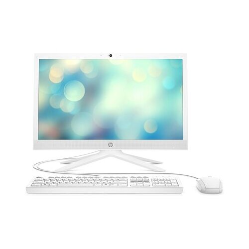 20.7 Моноблок HP 21-b0060ur 5D237EA, 1920x1080, Intel Core i3-1005G1 1.2 ГГц, RAM 4 ГБ, SSD 256 ГБ, Intel UHD Graphics, DOS, белый моноблок hp 24 ck0020ny aio 23 8 snow white 65s85ea bed