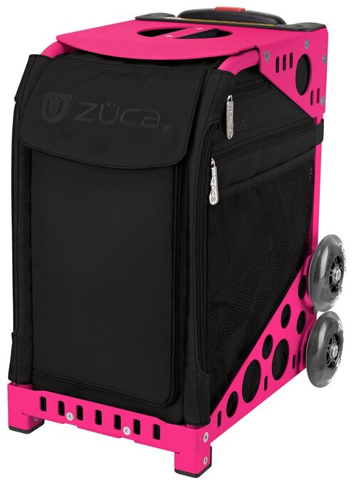 Тележка для багажа Zuca, 30 л, черный, розовый