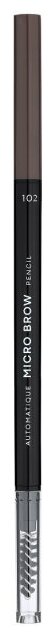 LN-professional Карандаш для бровей Micro Brow Penсil, оттенок 102