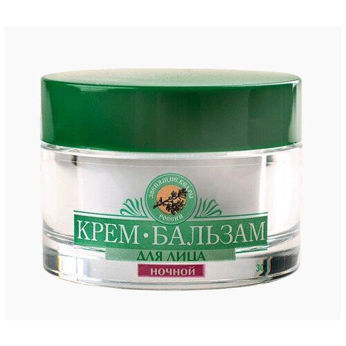 Крем-бальзам для лица ночной, 30 мл Родовые поместья Сибири