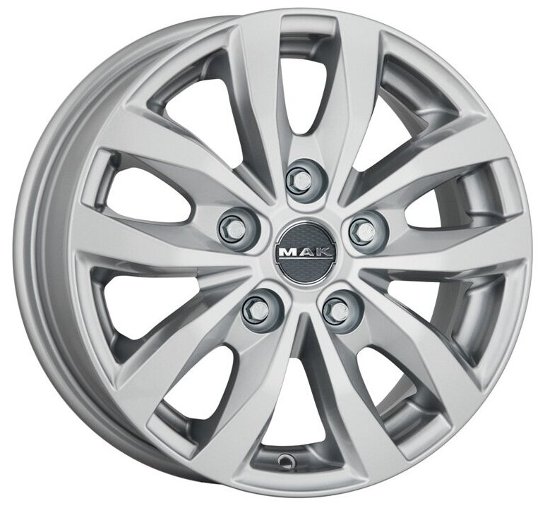 Литые колесные диски MAK Load 5 Silver 7x17 5x160 ET55 D65.1 Серебристый (F70705D3SI55TGY)