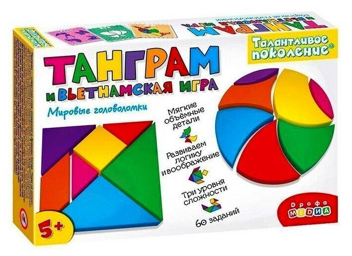 Настольная игра «Танграм и вьетнамская игра»