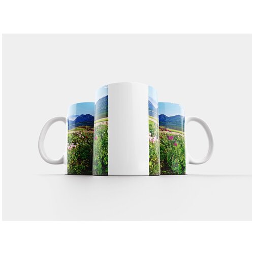 фото Кружка "цветы, горы, пейзаж" 320 мл lotsprints
