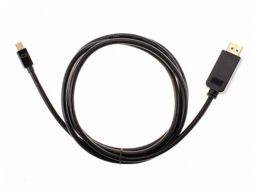 Кабель переходник Aopen/qust Mini DisplayPort M -> Display Port M 4K*60 Hz 1,8м ACG682-1.8M