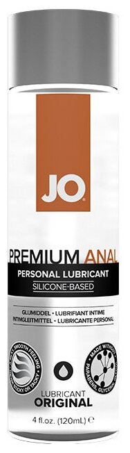 Анальный лубрикант на силиконовой основе / JO Premium Anal 4oz - 120 мл.