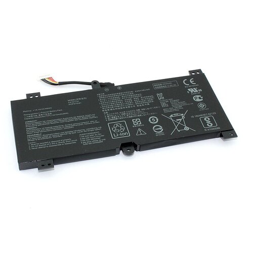 Аккумуляторная батарея для ноутбука Asus GL704 (C41N1731) 15,4V 62Wh 4335mAh блок питания для ноутбука asus rog strix scar ii g715 20v 200w 10a dc 6 0 x 3 7 мм штекер