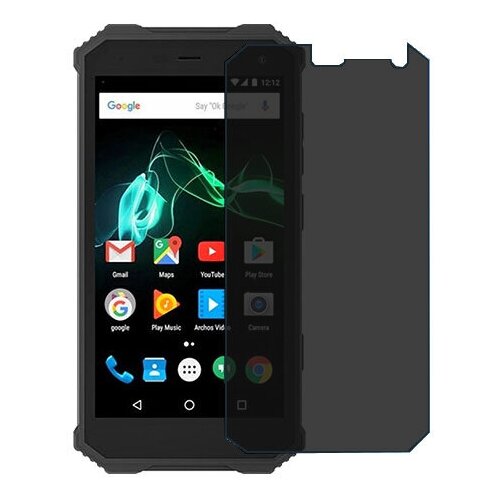 Archos Saphir 50X защитный экран пленка гидрогель конфиденциальность (силикон) Одна штука archos saphir 50x защитный экран из нано стекла 9h одна штука