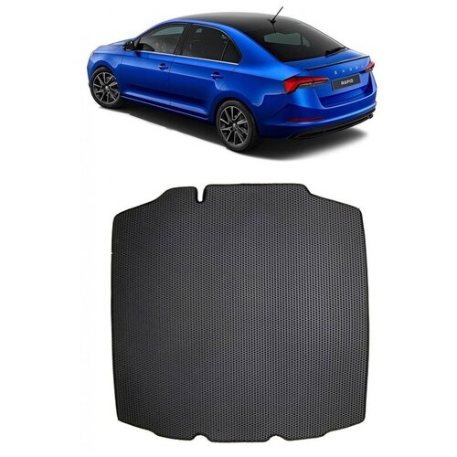 Skoda Rapid II 2020 - н в коврик в багажник EVA Smart Коврик в багажник 2508₽