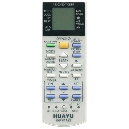 фото Пульт huayu k-pn1122 универсал для сплитсистем марки panasonic