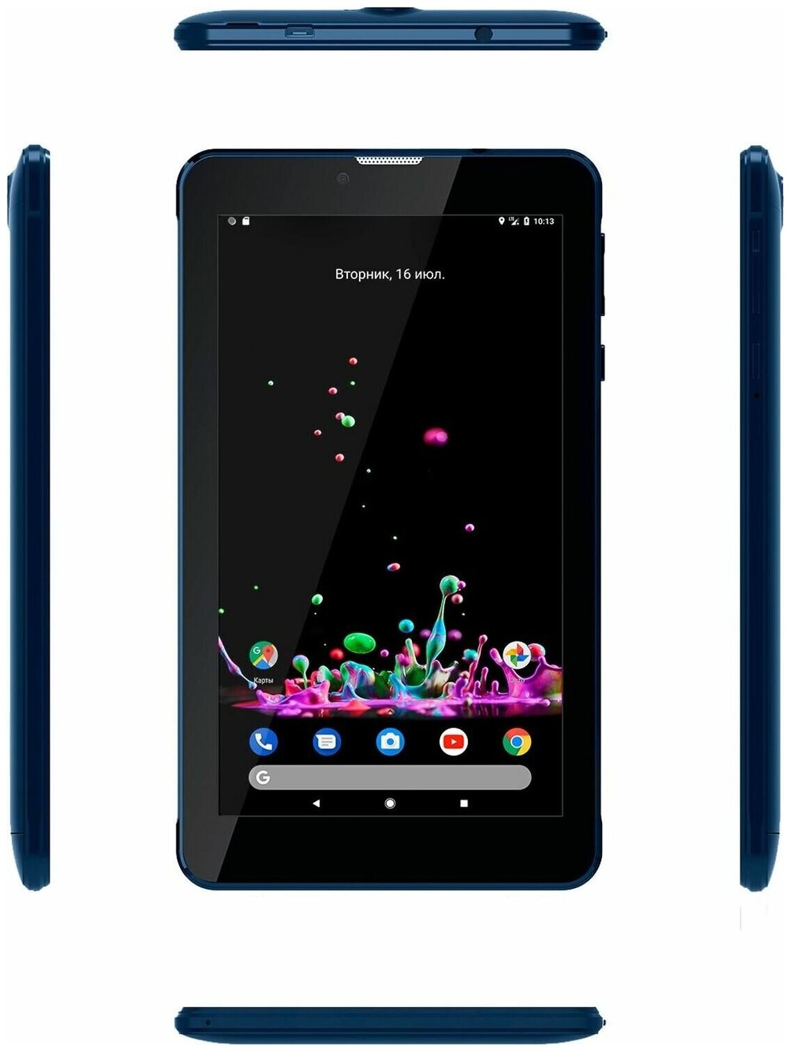 Планшет Digma Optima 7 A102 3G 1GB 16GB 3G Android 110 Go темно-синий ts7243pg
