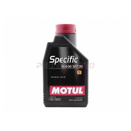 фото Масло моторное синтетическое motul specific 504.00-507.00 5w30 1л