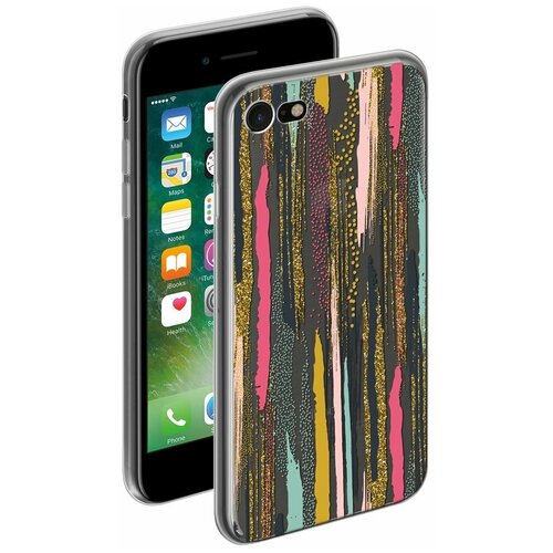 Чехол Gel Art Case для Apple iPhone 7, Art_Штрихи, Deppa 103466
