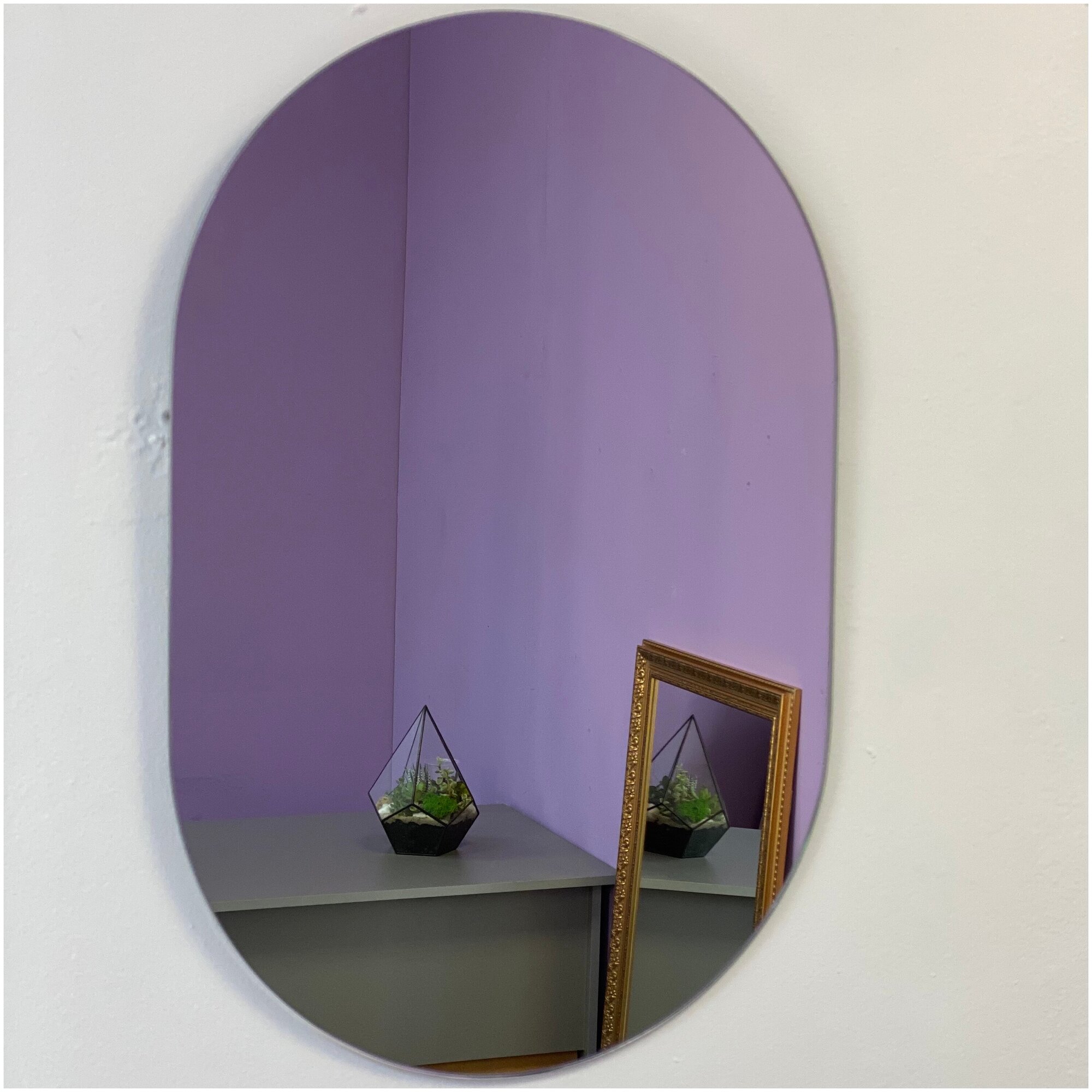 Зеркало для ванной Капсула Briola, 40х60 см