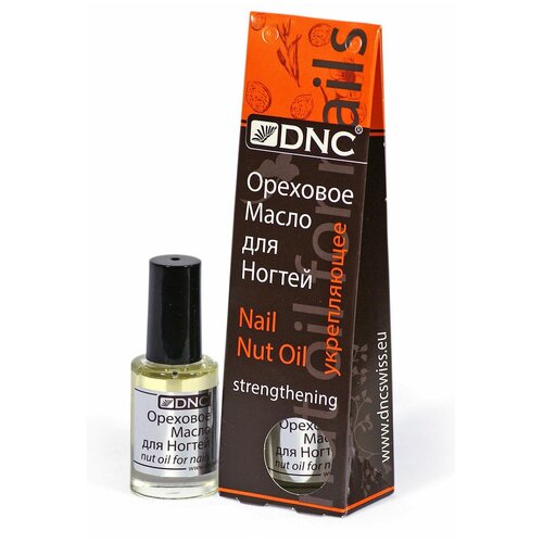 Ореховое масло для ногтей DNC Укрепляющее, 6 мл .